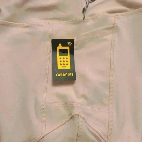 WOMENS X BY GOTTEX PINK-PEACH LEGGINGS - Picture 4 of 7